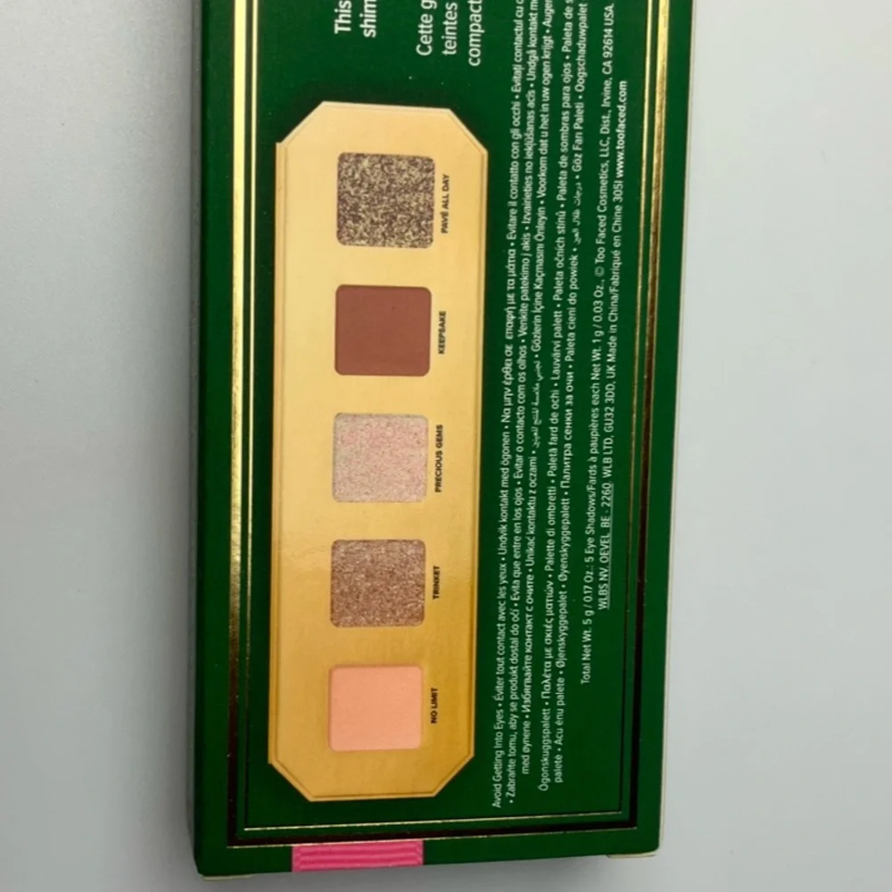 Too Faced Limited Edition Precious Gems Eye Shadow Palette